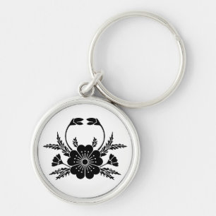 Crab-shaped cherry blossom (EDO) Keychain