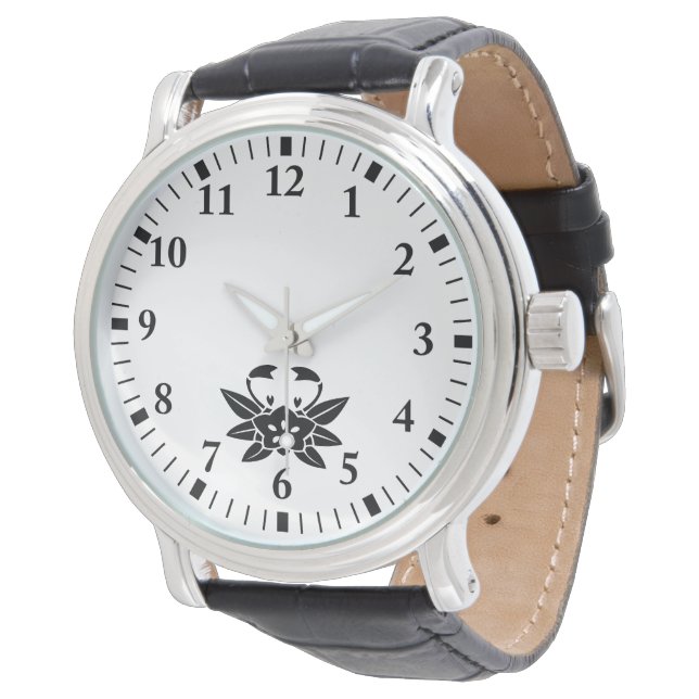 Crab-shaped gentian watch (Angled)