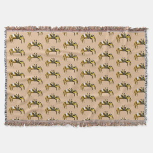 Crab Throw Blanket