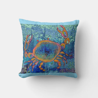 Crab Throw Pillow