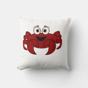 Crab Throw Pillow