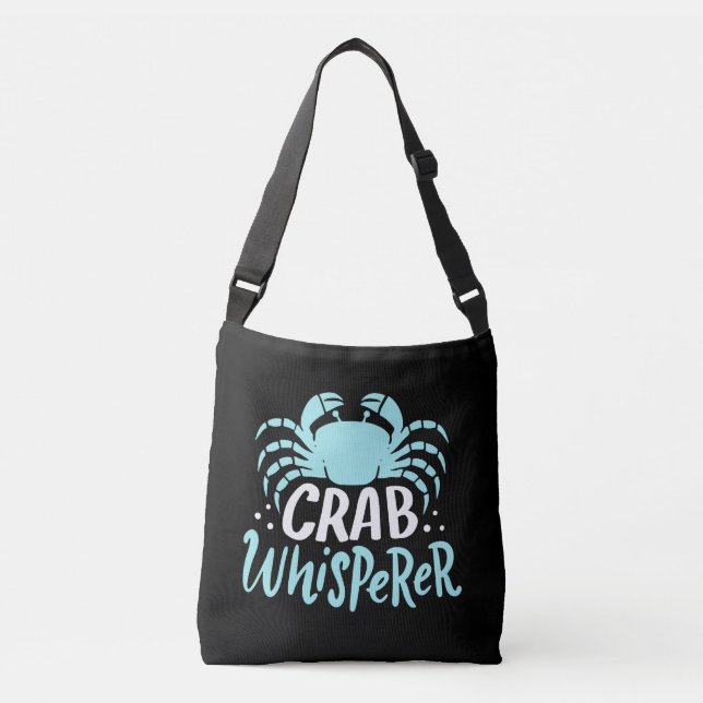 Crab Whisperer Crossbody Bag (Front)