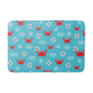 Crab with Lifebuoy Bath Mat