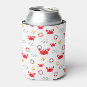 Crab with Lifebuoy Can Cooler