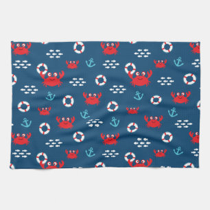 Crab with Lifebuoy Kitchen Towel