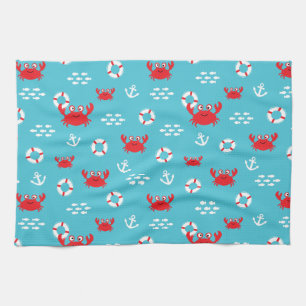 Crab with Lifebuoy Kitchen Towel