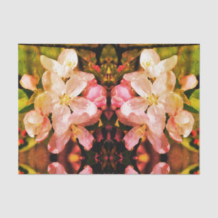 Crabapple Spring Flower Blossoms Shabby Decoupage  Tissue Paper