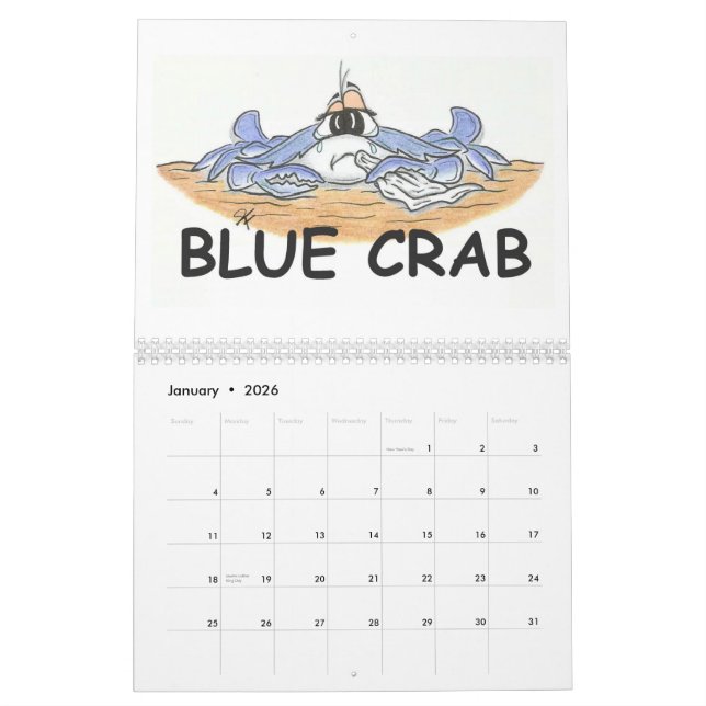 CRABBITUDE CALENDER CALENDAR (Jan 2026)