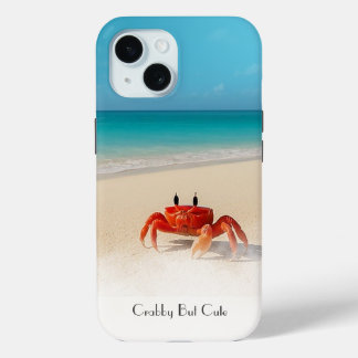 Crabby But Cute — iPhone 15 Tough Case 