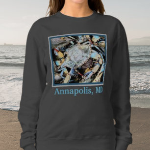 Crabby Crab Annapolis, MD Sweatshirt ou T-shirt