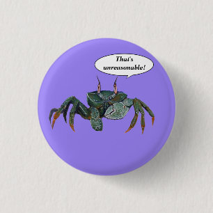 Crabby Crab button