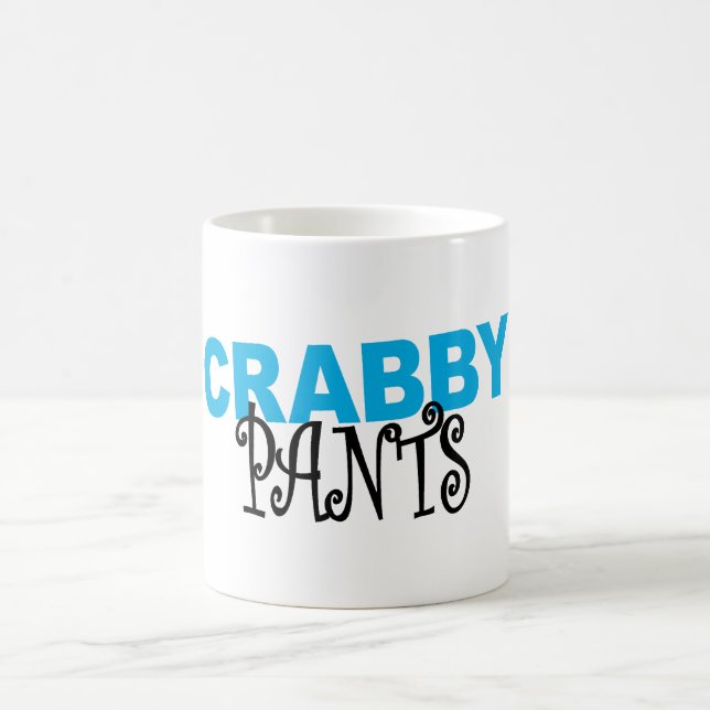 Crabby Pants - Humour Coffee Mug (Center)