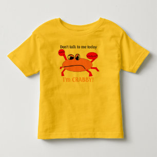 Crabby! Toddler T-shirt