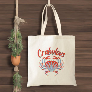 Crabe bleu et rouge, Crabulous, Sac fourre-tout pê