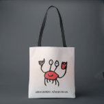 Crabe Confiant – Sac Fourre-tout du Quotidien Tote Bag<br><div class="desc">Audacieux, décalé et plein de personnalité, ce sac fourre-tout à l’image d’un crabe confiant met en vedette un dessin original et inclusif réalisé par un jeune artiste neurodivergent. Le fond dégradé doux et les vagues ludiques ajoutent une touche marine légère tout en gardant un style épuré. Parfait pour les courses...</div>