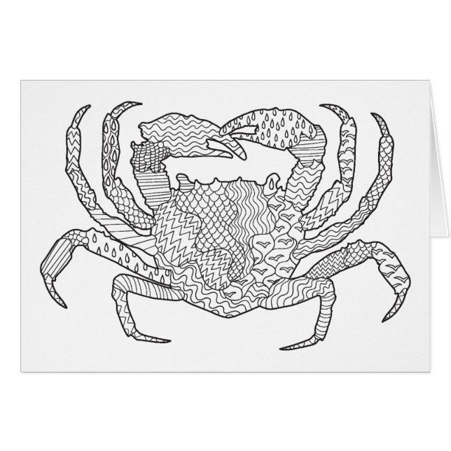 Crabe de Zendoodle (Devant horizontal)