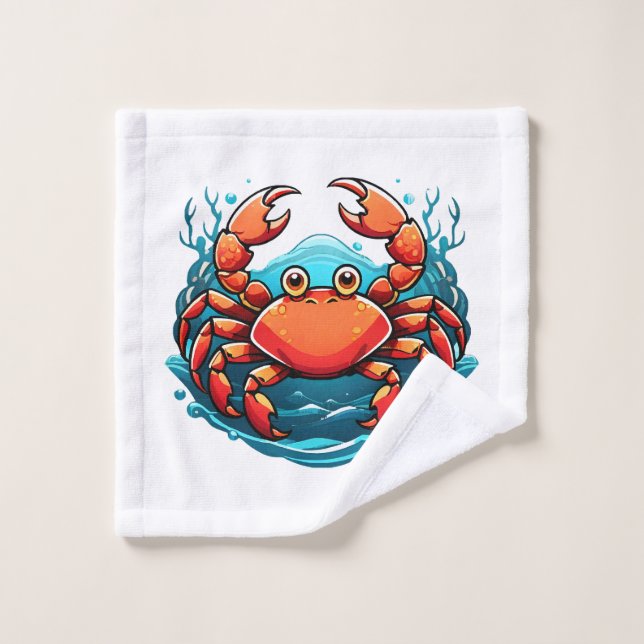 crabe-drole (Gant de toilette)