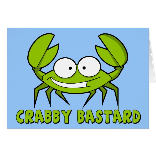 Crabe drôle (Devant horizontal)