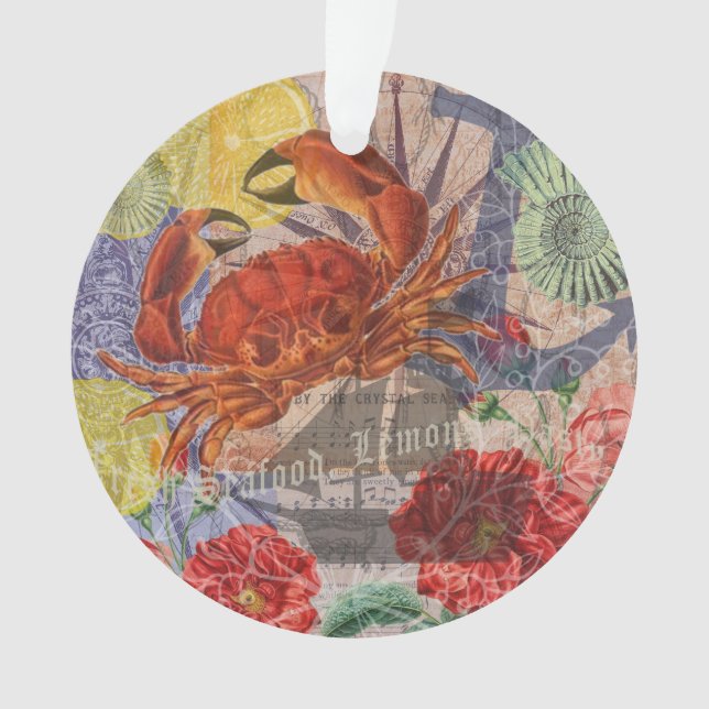 Crabe Plage Nautique Art de la mer (devant)