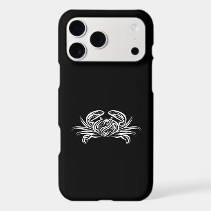 Crabe tribal noir et blanc