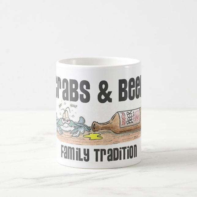 Crabs and Beer Mug (Center)