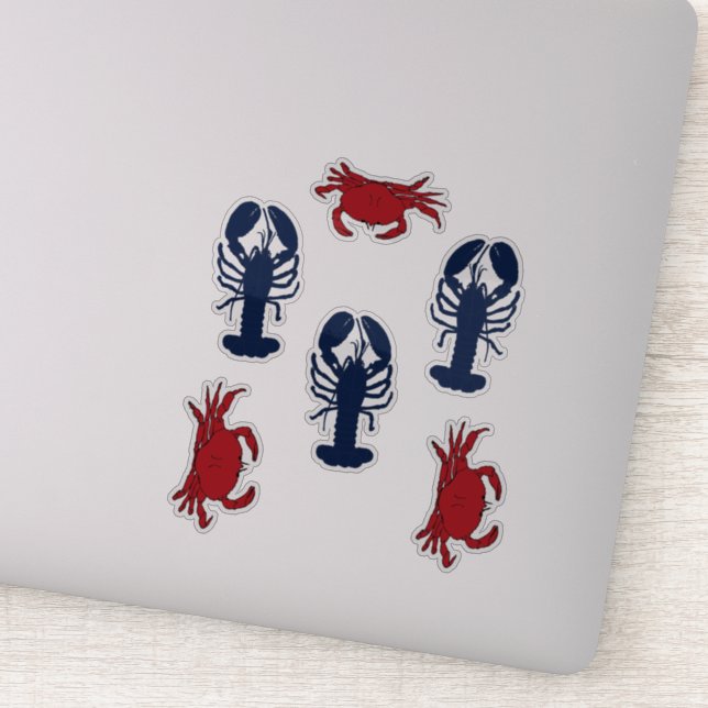 Crabs n Lobsters Shaped Crustaceans (Detail)