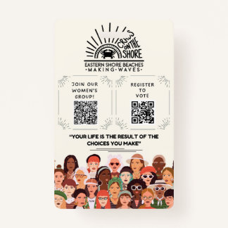 Crabs on the Shore Join and Register Badge