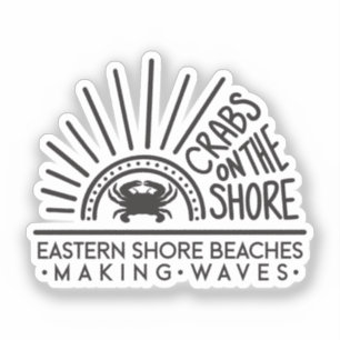 Crabs on the Shore - STICKER