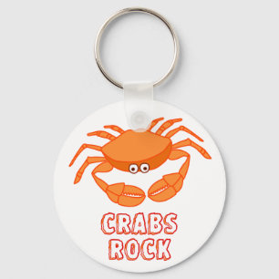 Crabs Rock Keychain