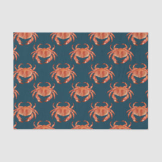 Crabs Seaside Pattern Tissue Paper