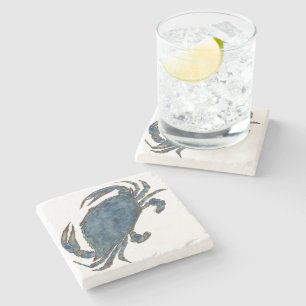Crabs - True Blue Stone Coaster