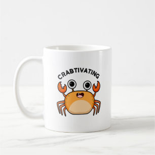 Crabtivating Funny Crab Pun Coffee Mug