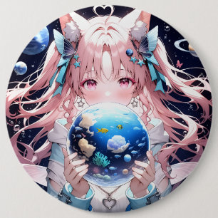 Crachá 6 Inch Round Button