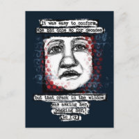 Crack In The Window Postcard