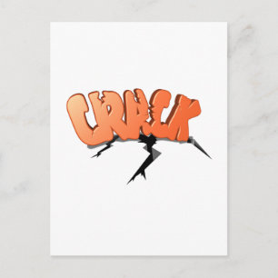 Crack Postcard