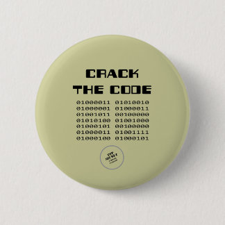Crack the Code AH2009 2 Inch Round Button