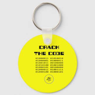 Crack the Code keychain