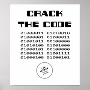 Crack the Code Print