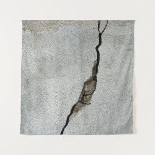 Crack wall concrete texture stone tapestry