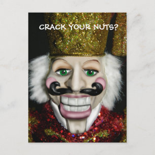 CRACK YOUR NUTS? HOLIDAY POSTCARD