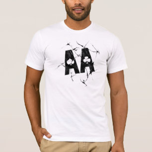 Cracked Aces (Blk) T-Shirt