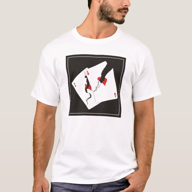 Cracked Aces T-Shirt (Front)