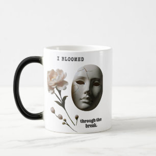 Cracked and Bloomed – A symbolic and emotional wor Magic Mug