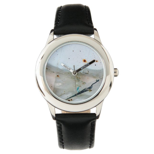 Cracked and Rusty Glass Watch (Front)