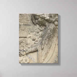 Cracked Angel Canvas Print