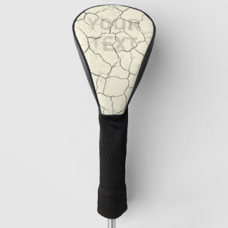 Cracked Bone White Driver Cover Monogram