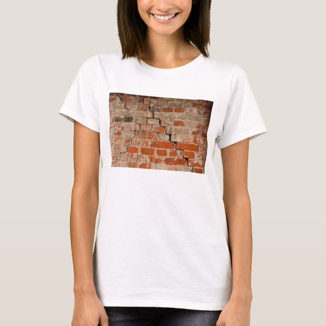 Cracked brick wall T-Shirt (Front)