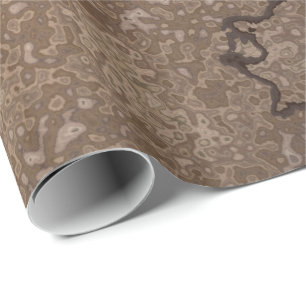 Cracked Brown Egg Wrapping Paper