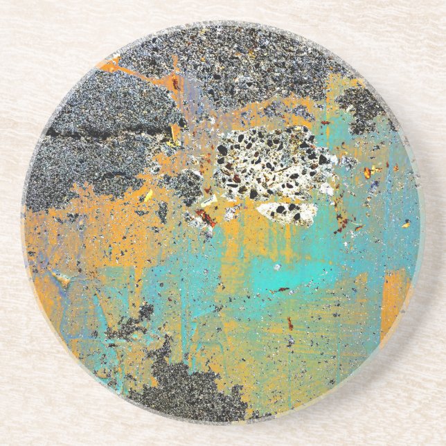 Cracked Concrete Series Coaster (Front)
