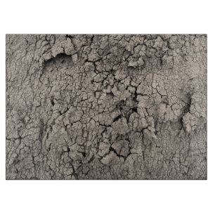 Cracked Earth Funny Cool Texture Cutting Board